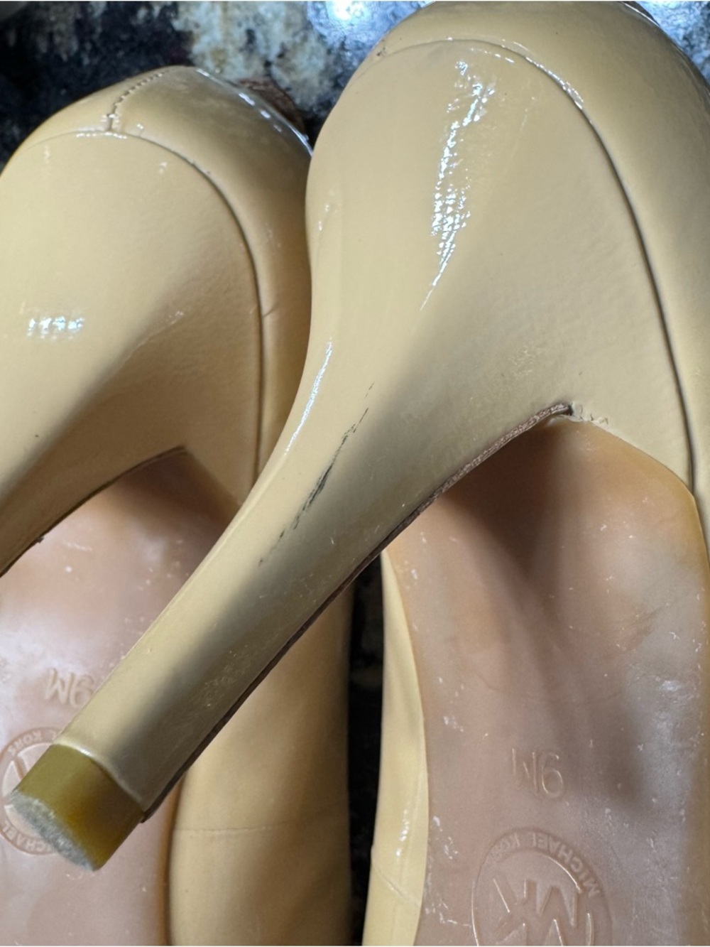MICHAEL Michael Kors Nude Patent Flex Pump - Picture 7 of 10